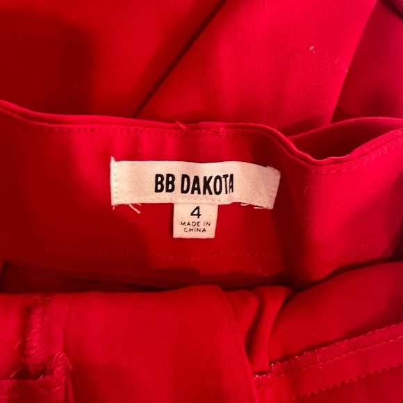 BB Dakota Red Pants - Picture 4 of 4